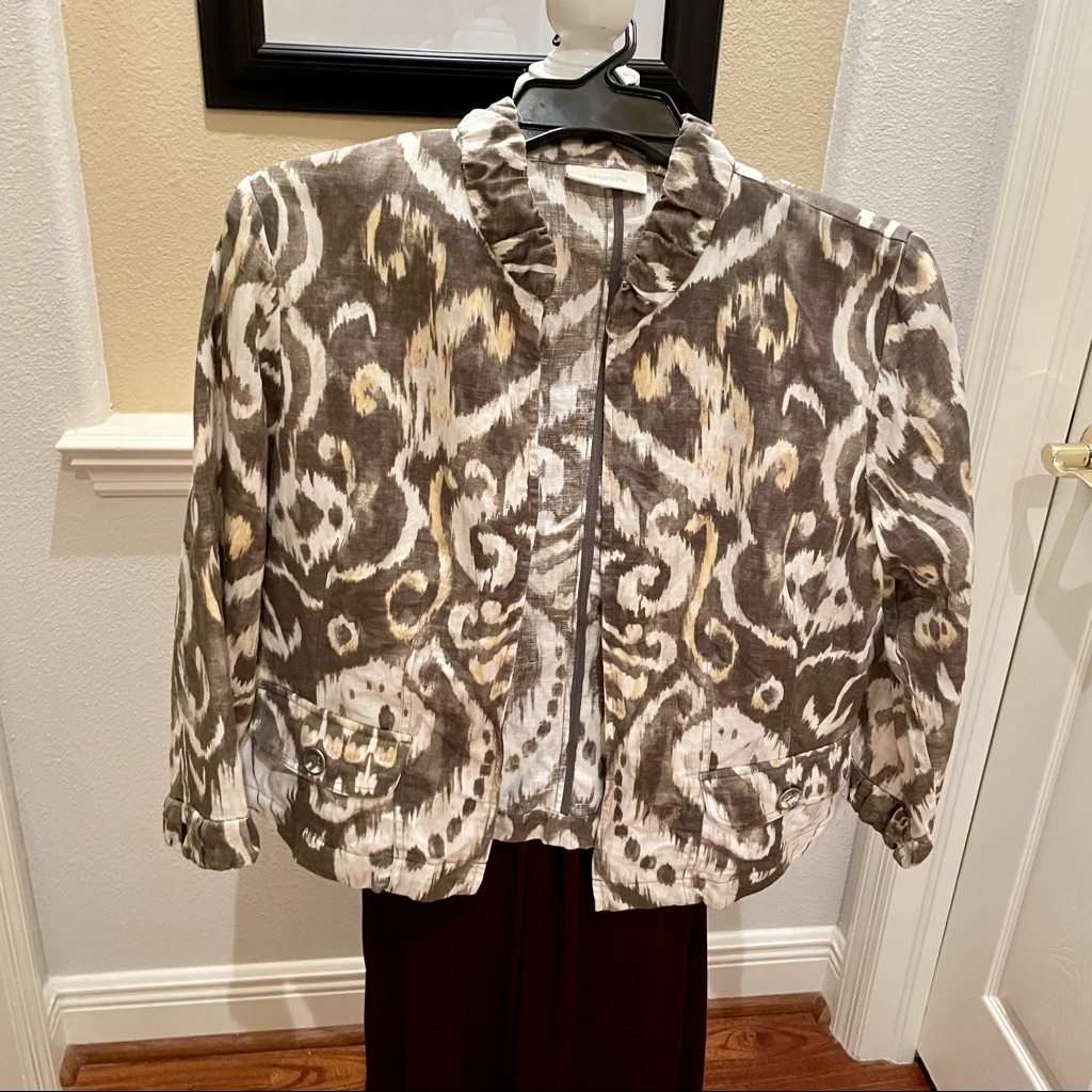 Chicos Batik Jacket